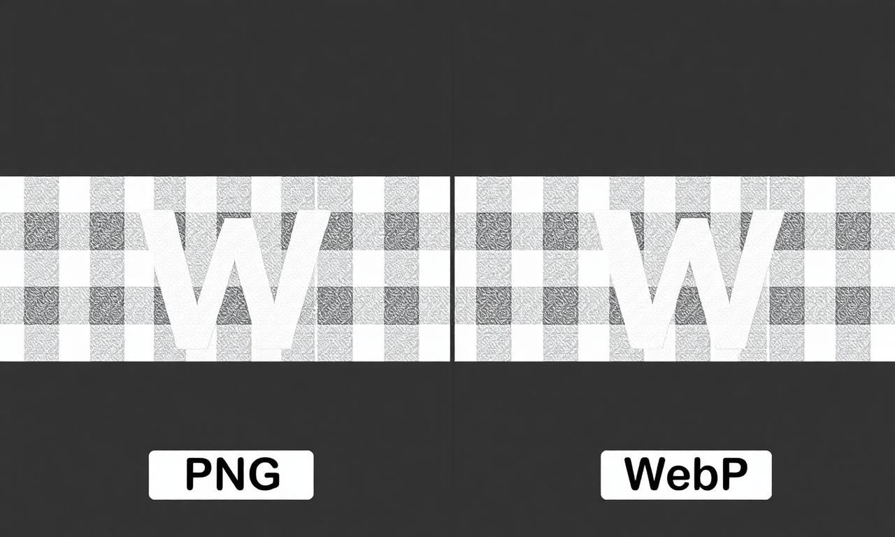 Comparison of PNG and WebP transparent image quality